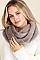 PACK OF 12 FASHION SOFT FUR INFINITY SCARVES