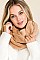 PACK OF 12 FASHION SOFT FUR INFINITY SCARVES