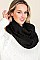 PACK OF 12 CHIC ASSORTED COLOR KNIT INFINITY SCARVES
