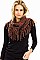 FRINGE KNITTED FASHION INFINITY SCARF  FM-WISF208