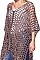 Pack of 6 (pieces) Assorted Fishnet Knit Poncho FM-WSF174