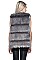 Elegant Soft Fur Vest FM-WSF193