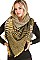 PACK OF 12 ASSORTED COLOR FASHION MULTI TONE PLAID OVERSIZED BLANKET SCARVES SHAWLS