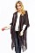 LONG FRINGED WOMEN CARDIGAN FM-WSF219