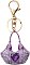 Jem Stone Handbag Shape Charm Keychain