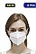 2 PCS. ELEMENTS KN95 PROTECTIVE DISPOSABLE MASK