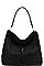 BIG TASSEL HOBO BAG WITH LONG STRAP