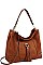 BIG TASSEL HOBO BAG WITH LONG STRAP