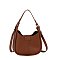 Pebble 2-way Satchel Crossbody Bag