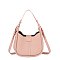 Pebble 2-way Satchel Crossbody Bag