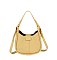 Pebble 2-way Satchel Crossbody Bag