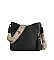 Tassel Front Pocket Crossbody Bag Hobo