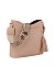 Tassel Front Pocket Crossbody Bag Hobo