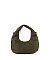 Quilted Nylon Hobo Shoulder Bag