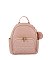 Heart Quilted Backpack