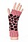 PACK OF 12 ASSORTED COLOR LEOPARD KNITTED GLOVES