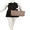 Nylon Travel Satchel Tote Bag