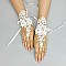 FASHIONABLE WEDDING LACE GLOVE SLGLV1054