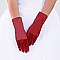 FASHIONABLE SHORT SATIN GLOVES