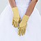 FASHIONABLE SHORT SATIN GLOVES