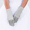 FASHIONABLE SHORT SATIN GLOVES