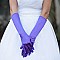 FASHIONABLE MEDIUM SATIN GLOVES