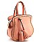 Tassel & Chain Accent HIGH FASHION Medium Tote