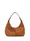 Faux Suede Hobo