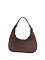 Faux Suede Hobo
