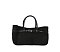 Faux Suede Belted Satchel