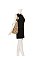Dual Tone Crochet Woven Shoulder Hobo