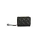 Heart Quilted Tri-fold Wallet