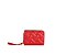 Heart Quilted Tri-fold Wallet