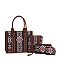 Aztec Tribal 4-in-1 Boxy Satchel