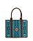 Aztec Tribal 4-in-1 Boxy Satchel
