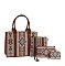 Aztec Tribal 4-in-1 Boxy Satchel