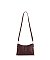 Twist Lock Flap Shoulder Bag