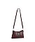 Twist Lock Flap Shoulder Bag