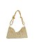 Rhinestone Mesh Shoulder Bag