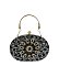 Rhinestone Floral Evening Bag Clutch