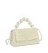 Pearl Beaded Top Handle Satchel