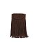Faux Suede Fringe Crossbody Bag