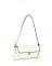 Push-lock Flap Shoulder Bag