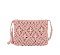 Crocheted Woven Macrame Crossbody Bag