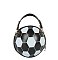 Soccer Ball Shaped Crossbody Bag