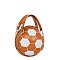 Soccer Ball Shaped Crossbody Bag