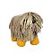 Shaggy Dog Fringe 3D Crossbody Bag
