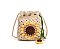 Sunflower Crochet Crossbody Bag