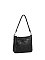 Embossed Flower Shoulder Bag