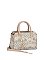 Ethnic Motifs Embroidered Top Handle Satchel